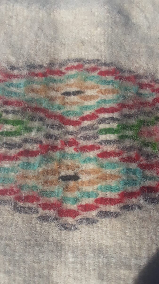  Flatweave rug  Colored Morocco