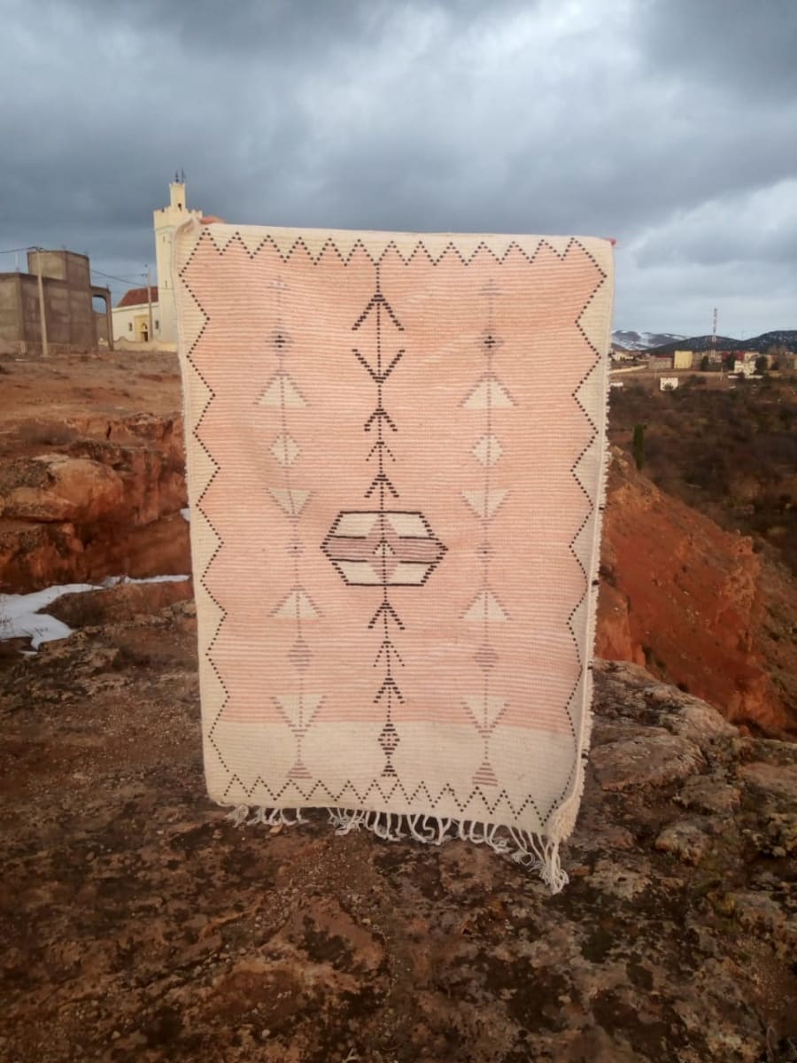  Beni Ourain the Warp and Wool Colored Morocco