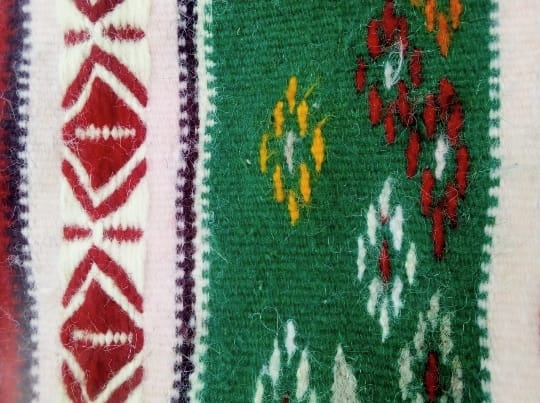  Flatweave Rug  Colored Morocco