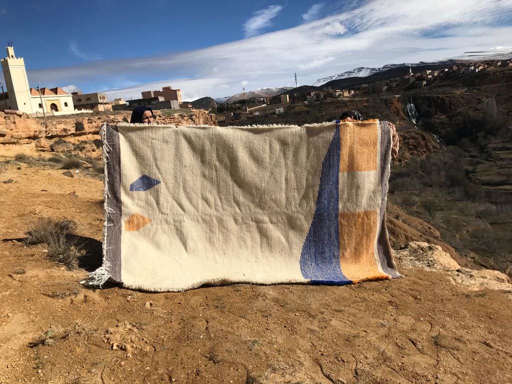  Beni Ourain  Colored Morocco