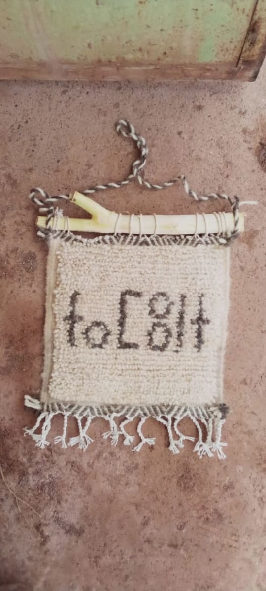 Spread Love Rug Wall Hanging