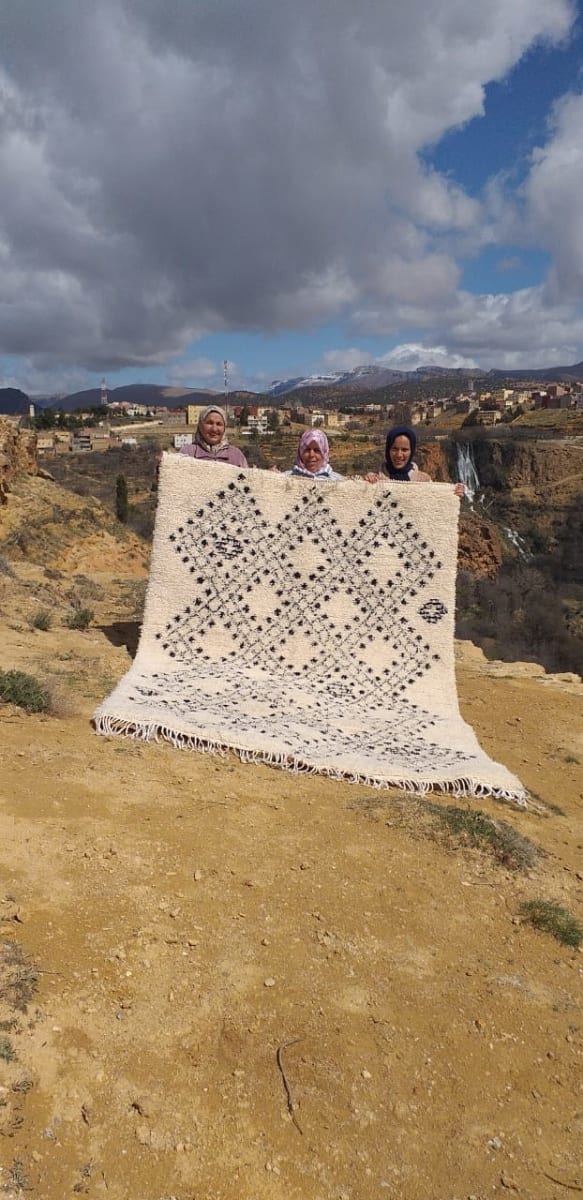  Beni Ourain  Black, White Morocco