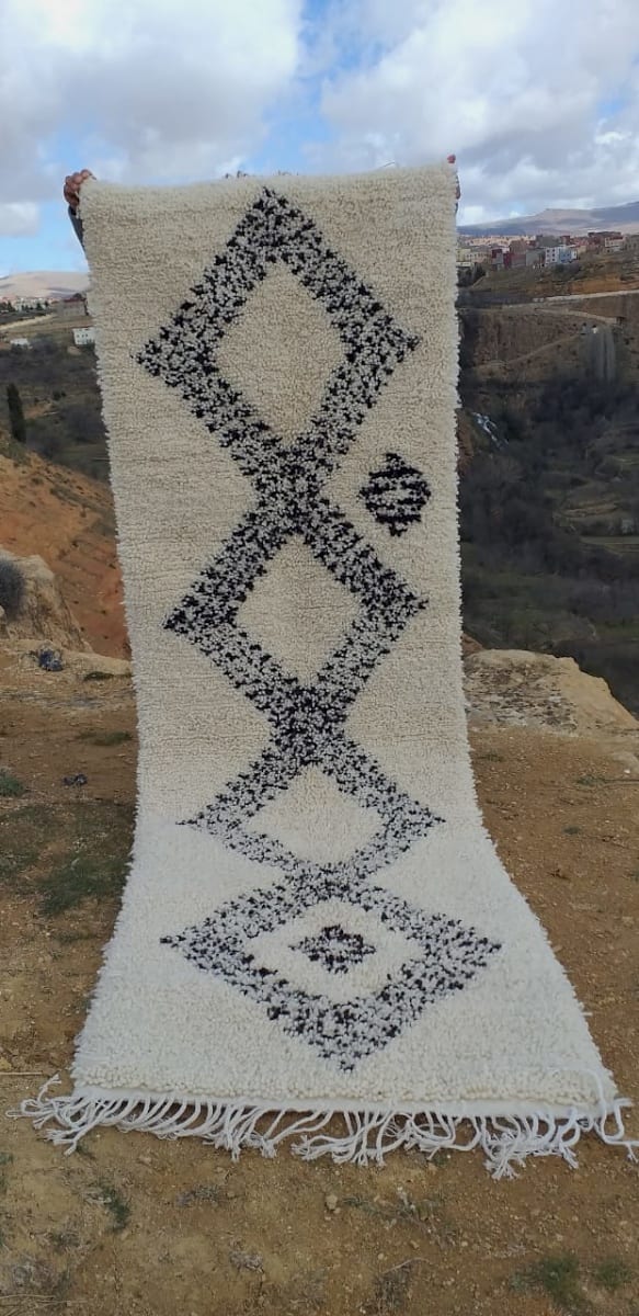  Beni Ourain  Black, White Morocco
