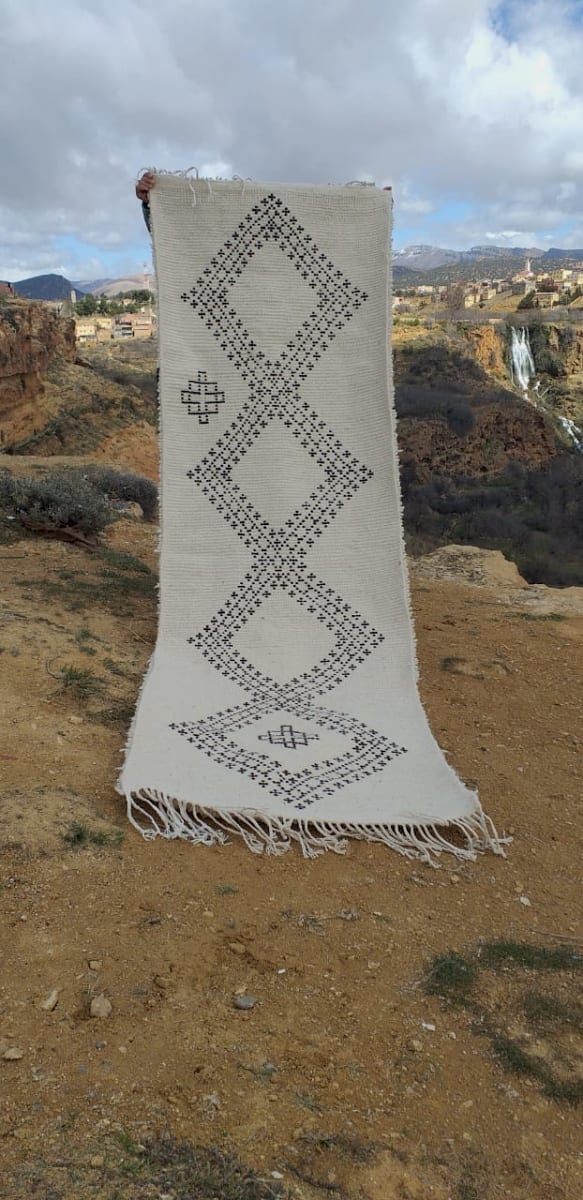  Beni Ourain  Black, White Morocco