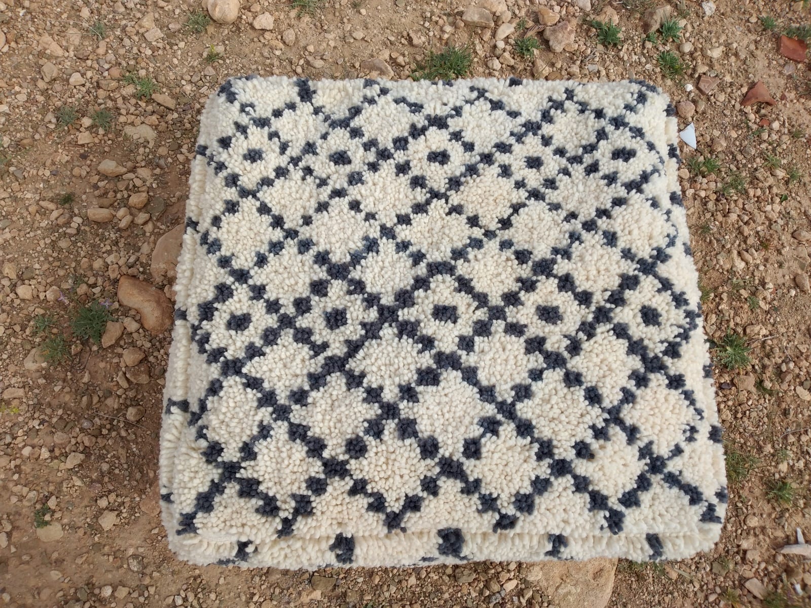 Handmade Flatweave Pillow