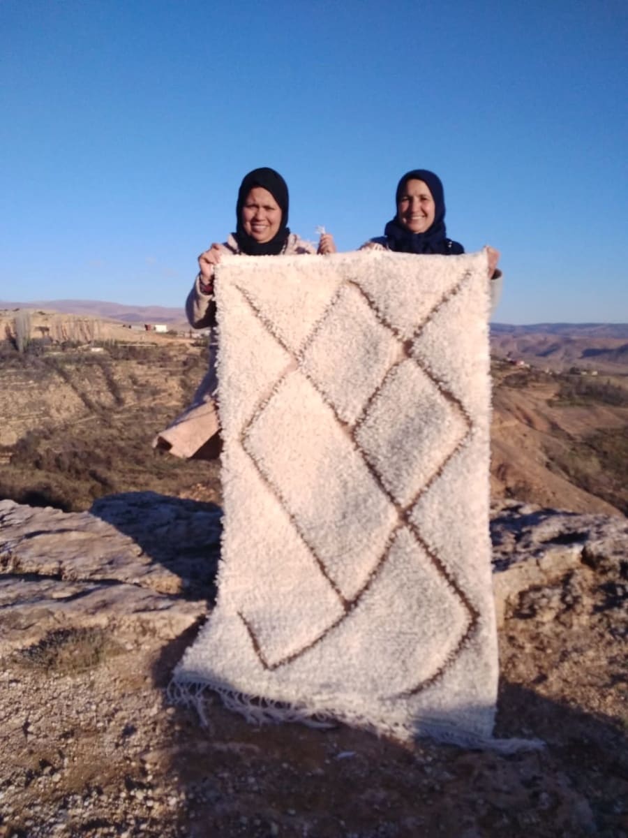  Beni Ourain  Brown, White Morocco
