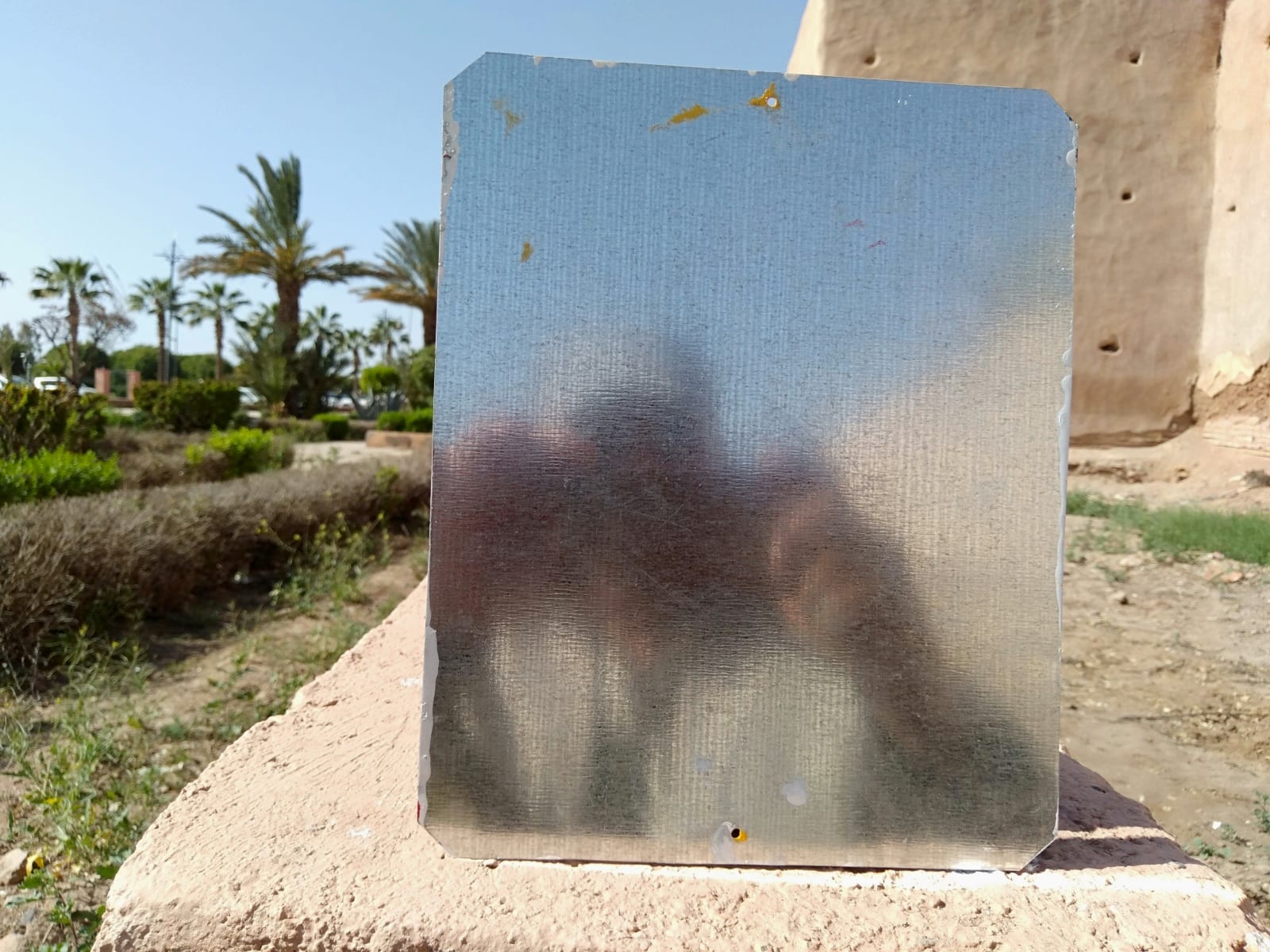  Metal Piece Water-Based Paint Colored Morocco