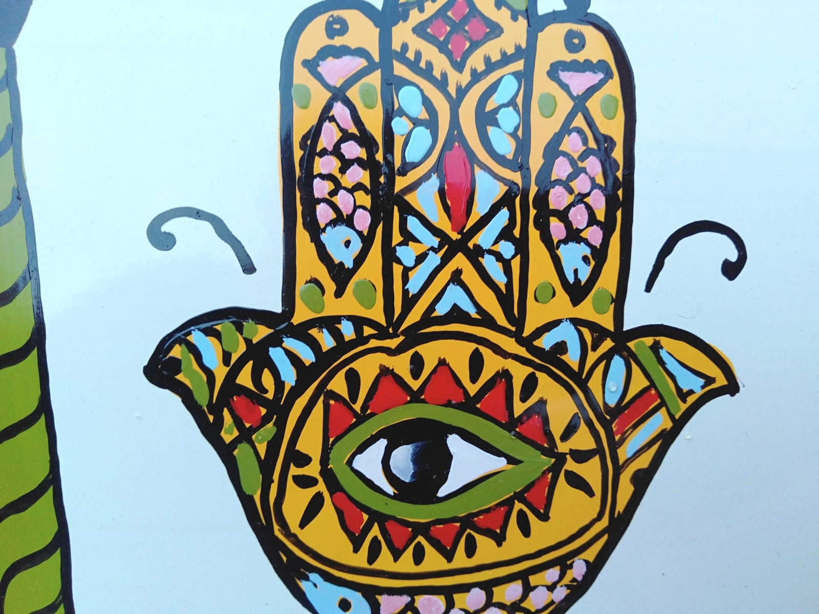  Metal Piece Water-Based Paint Colored Morocco