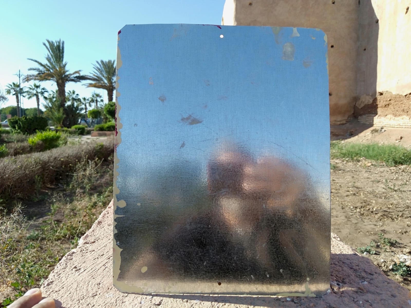  Metal Piece Water-Based Paint Colored Morocco