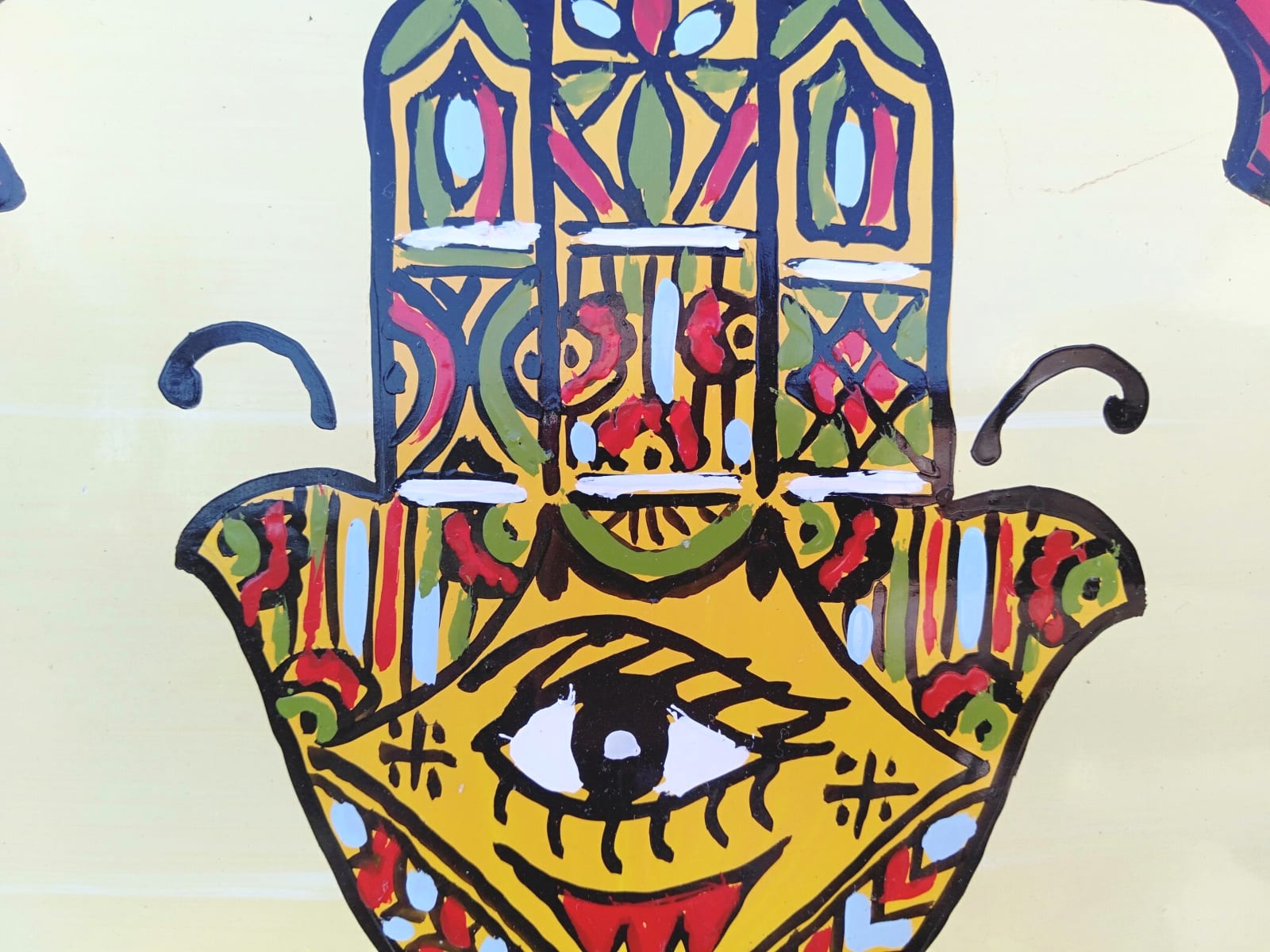  Metal Piece Water-Based Paint Colored Morocco