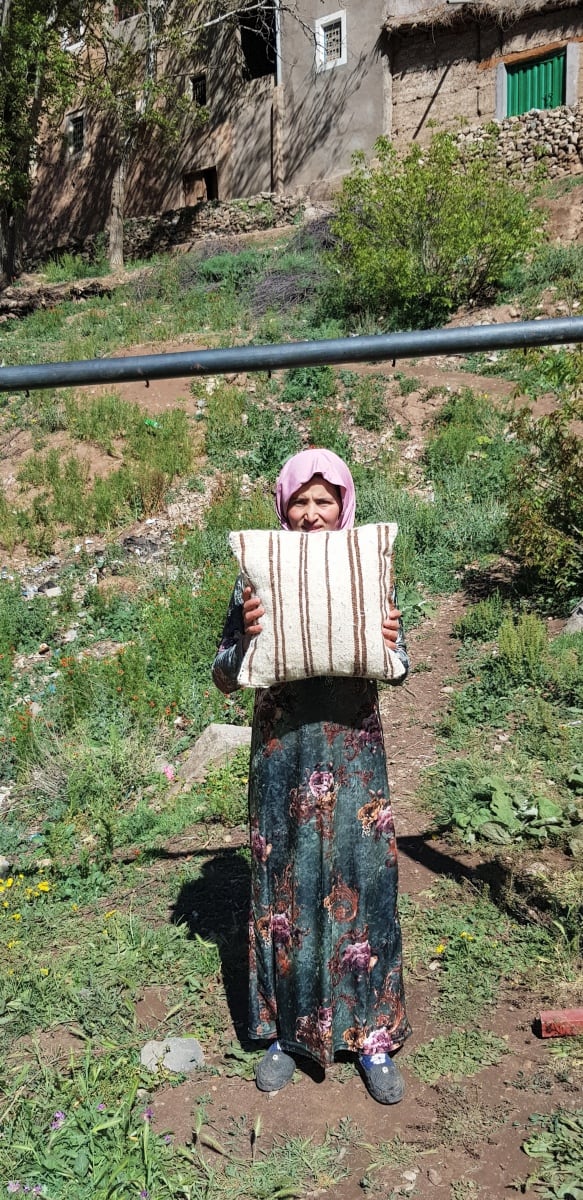 Woven Wool Pillow Cushion