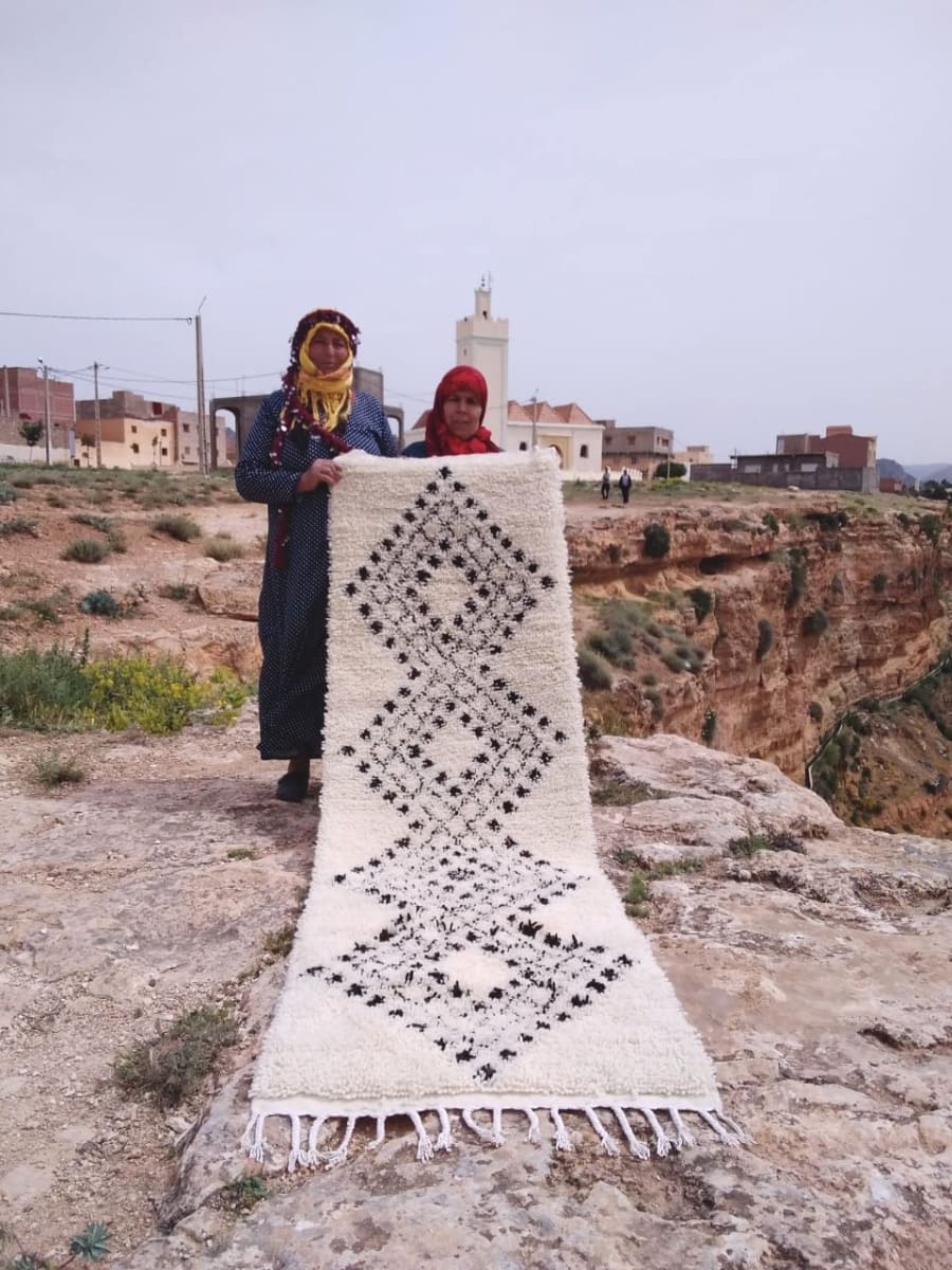  Beni Ourain  Brown, White Morocco