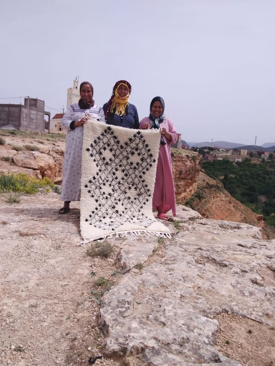  Beni Ourain  Brown, White Morocco