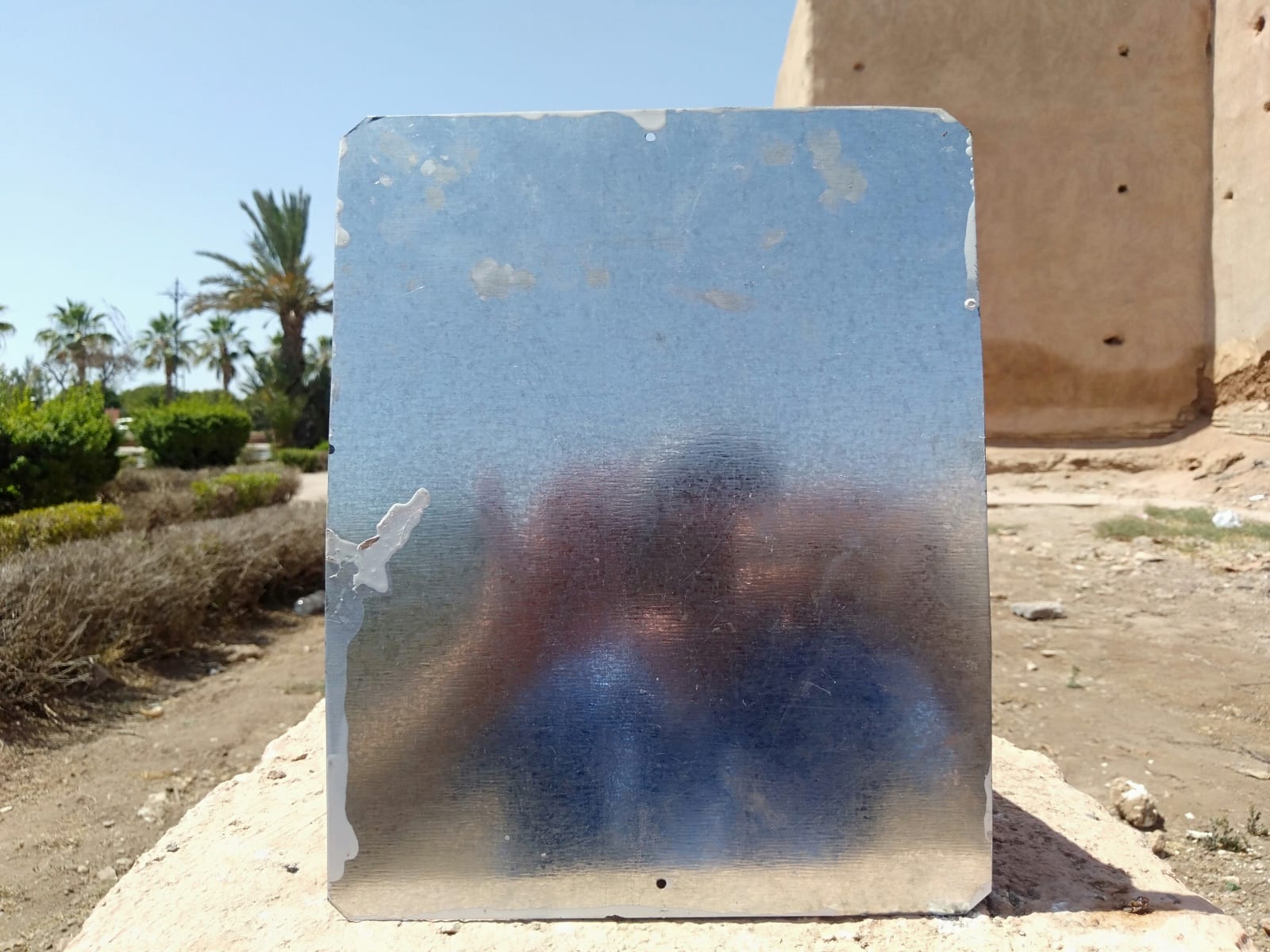  Metal Piece Water-Based Paint Colored Morocco