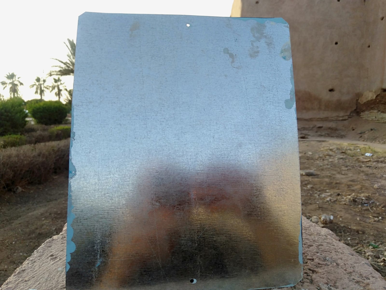  Metal Piece Water-Based Paint Colored Morocco
