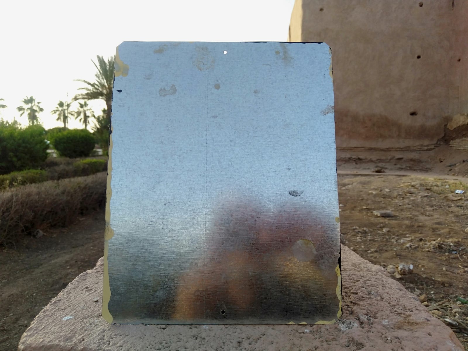  Metal Piece Water-Based Paint Colored Morocco