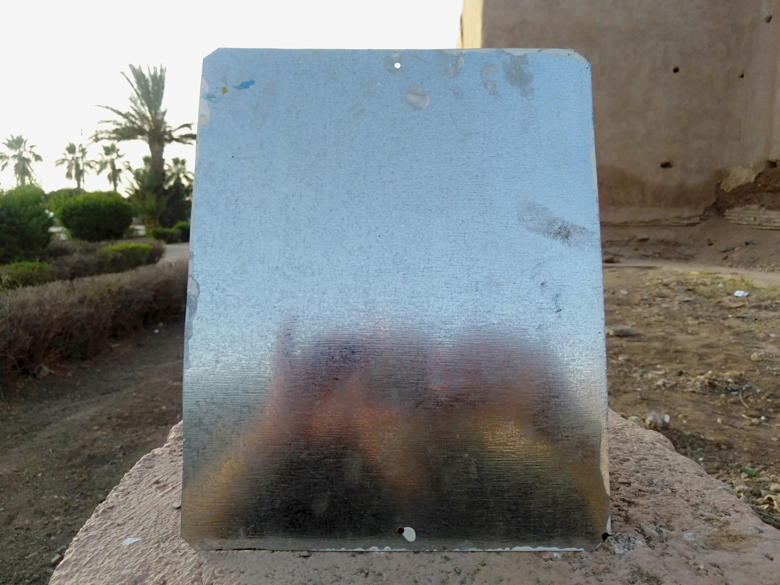  Metal Piece Water-Based Paint Colored Morocco