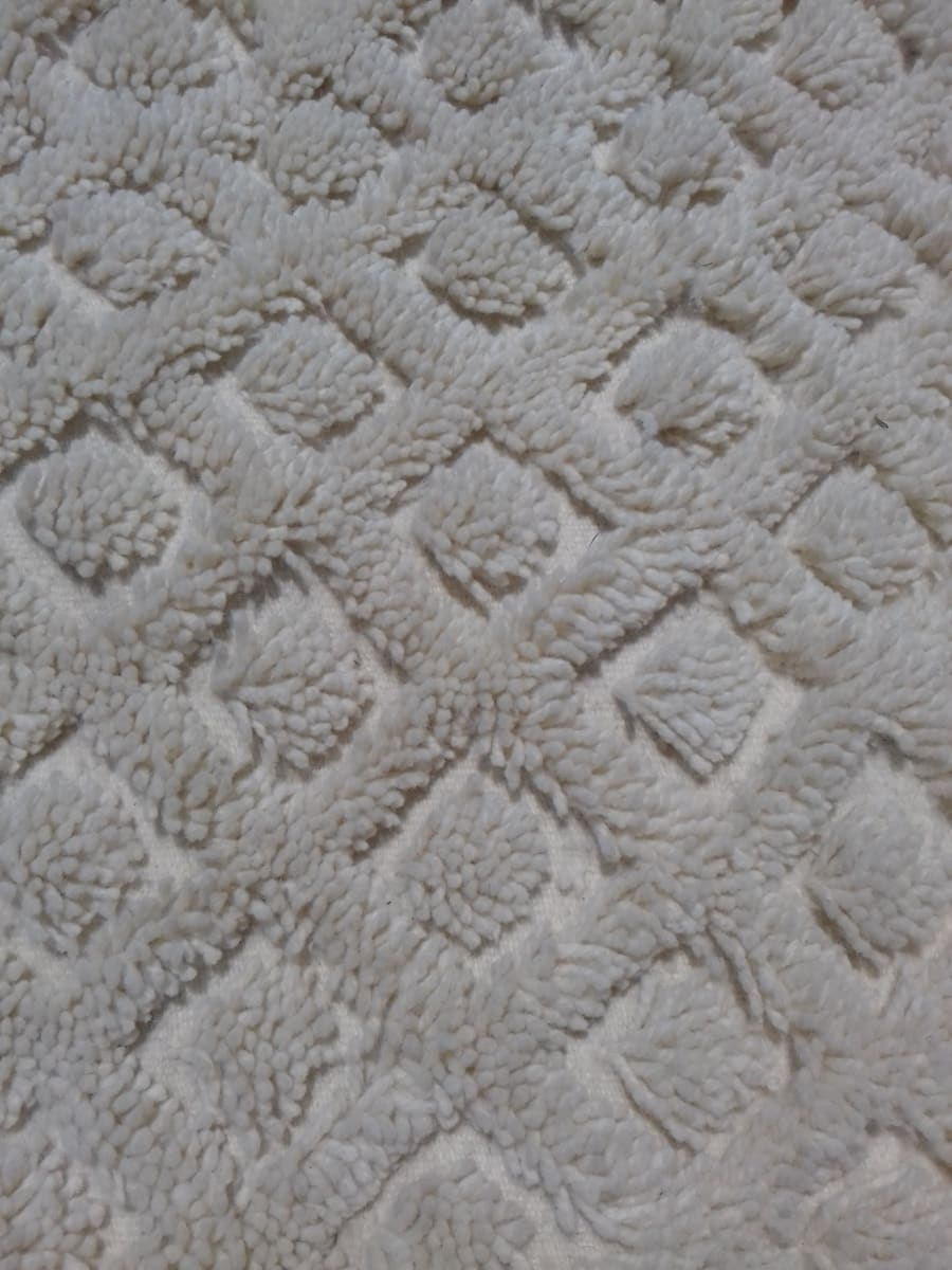  Beni Ourain Wool String and Wool White Morocco