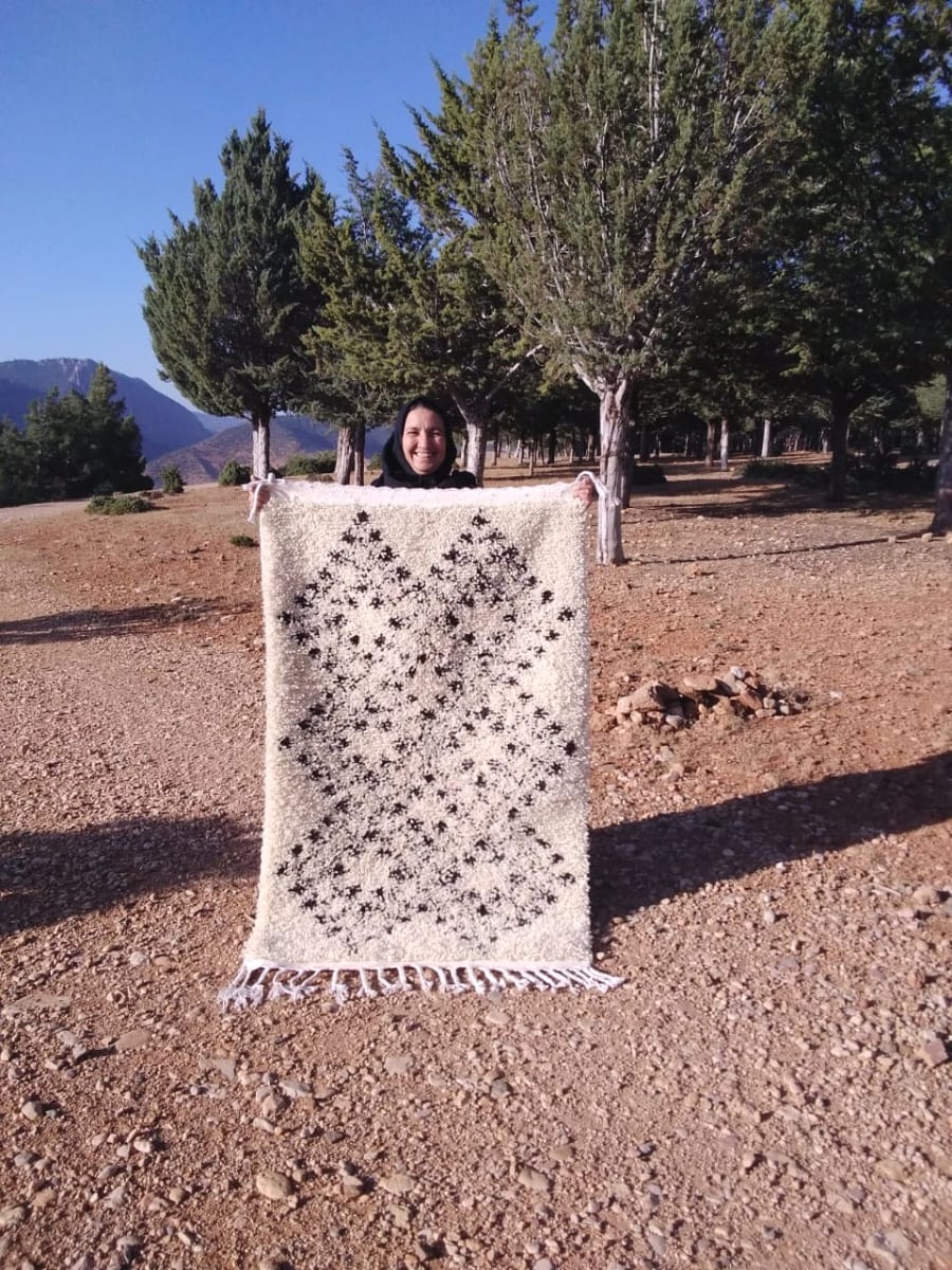  Beni Ourain  Brown, White Morocco