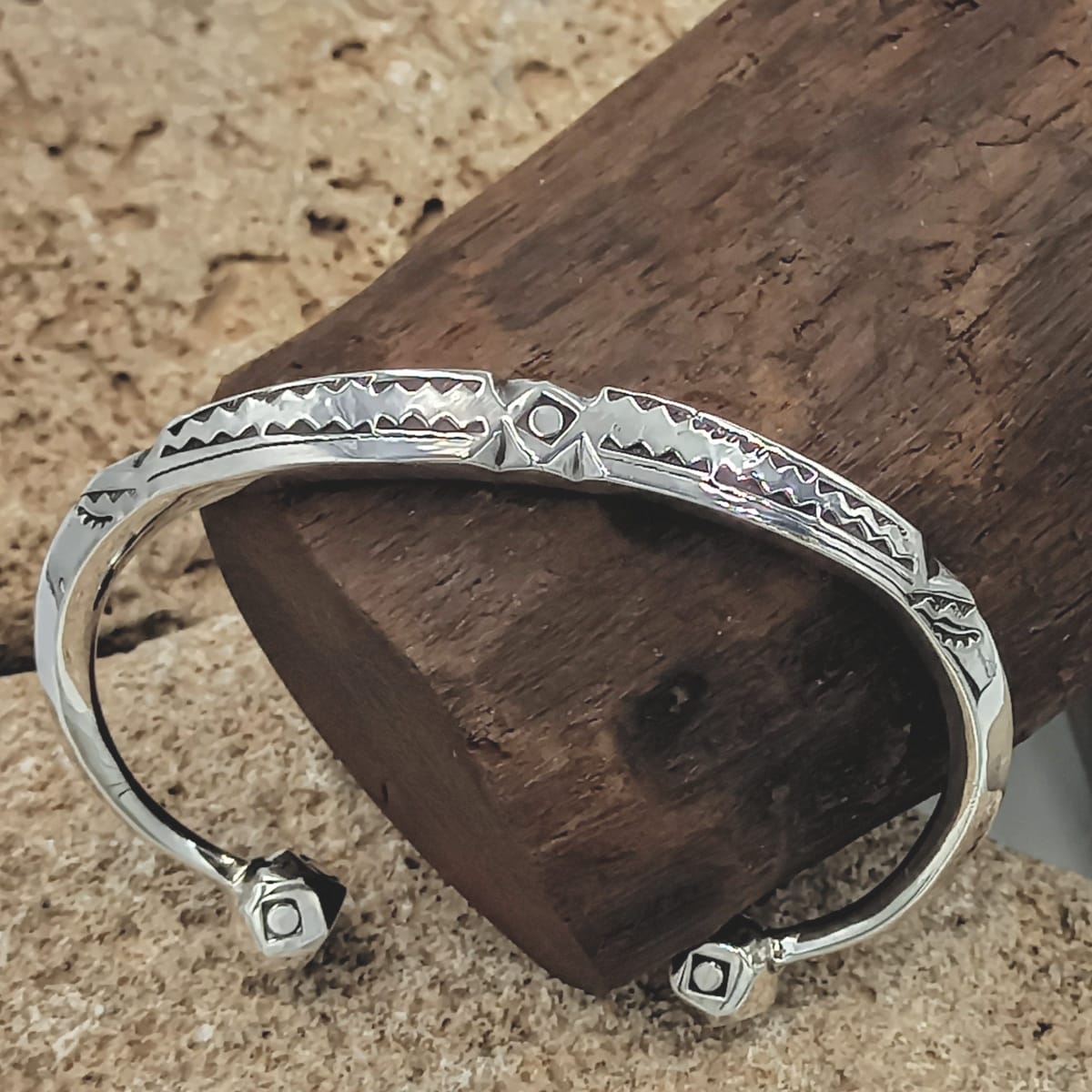  Bracelet 800 Tiznit Silver Black, White Morocco