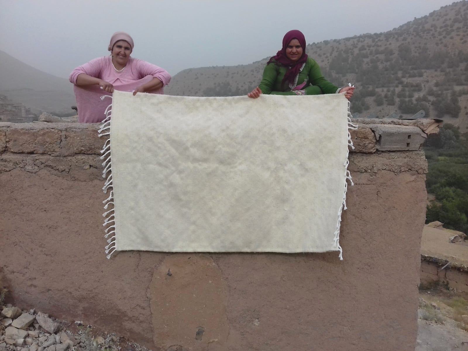  Beni Ourain Wool String and Wool White Morocco