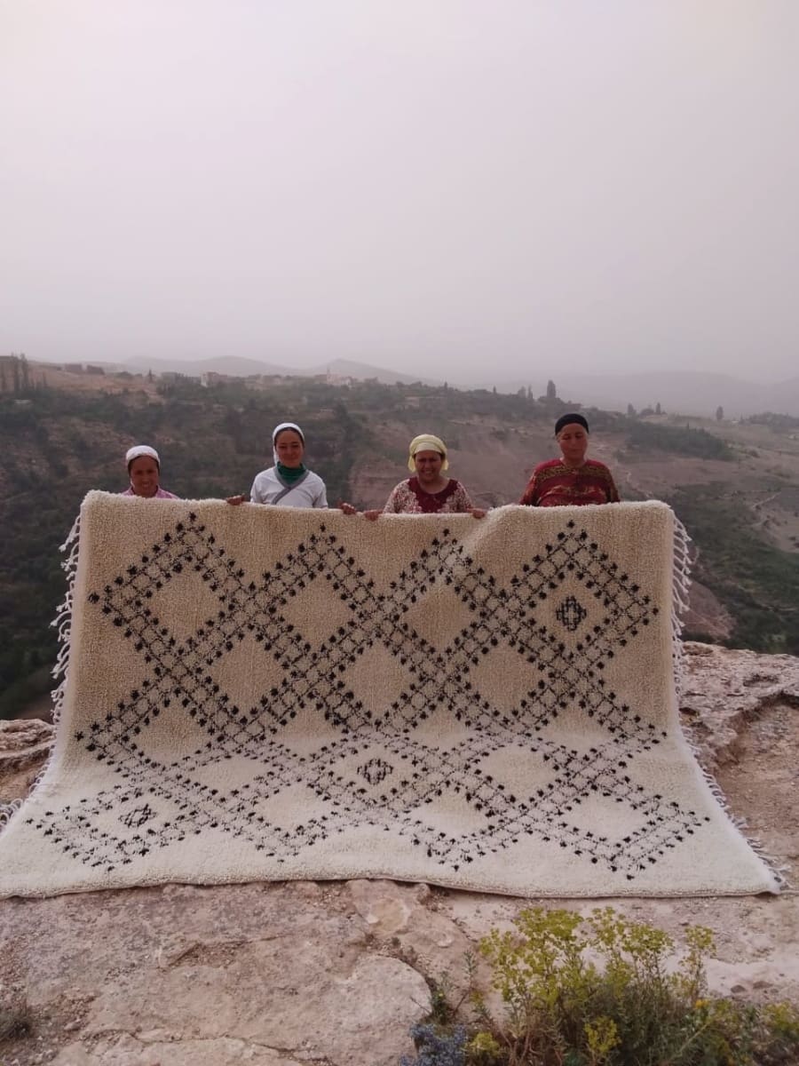  Beni Ourain  Brown, White Morocco