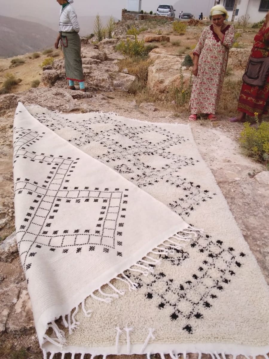  Beni Ourain  Brown, White Morocco