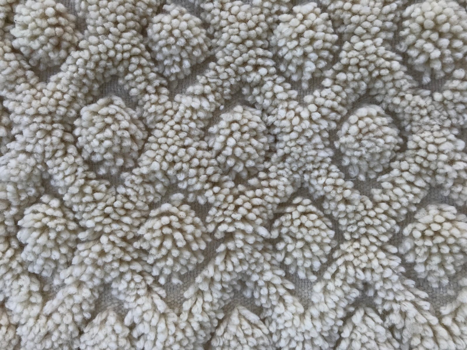  Rug  White Morocco