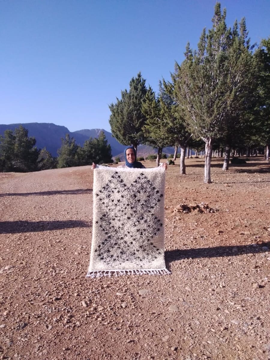  Beni Ourain  Brown, White Morocco