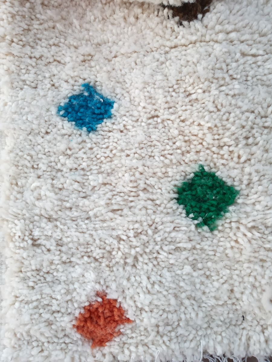  A rug  Colored Morocco