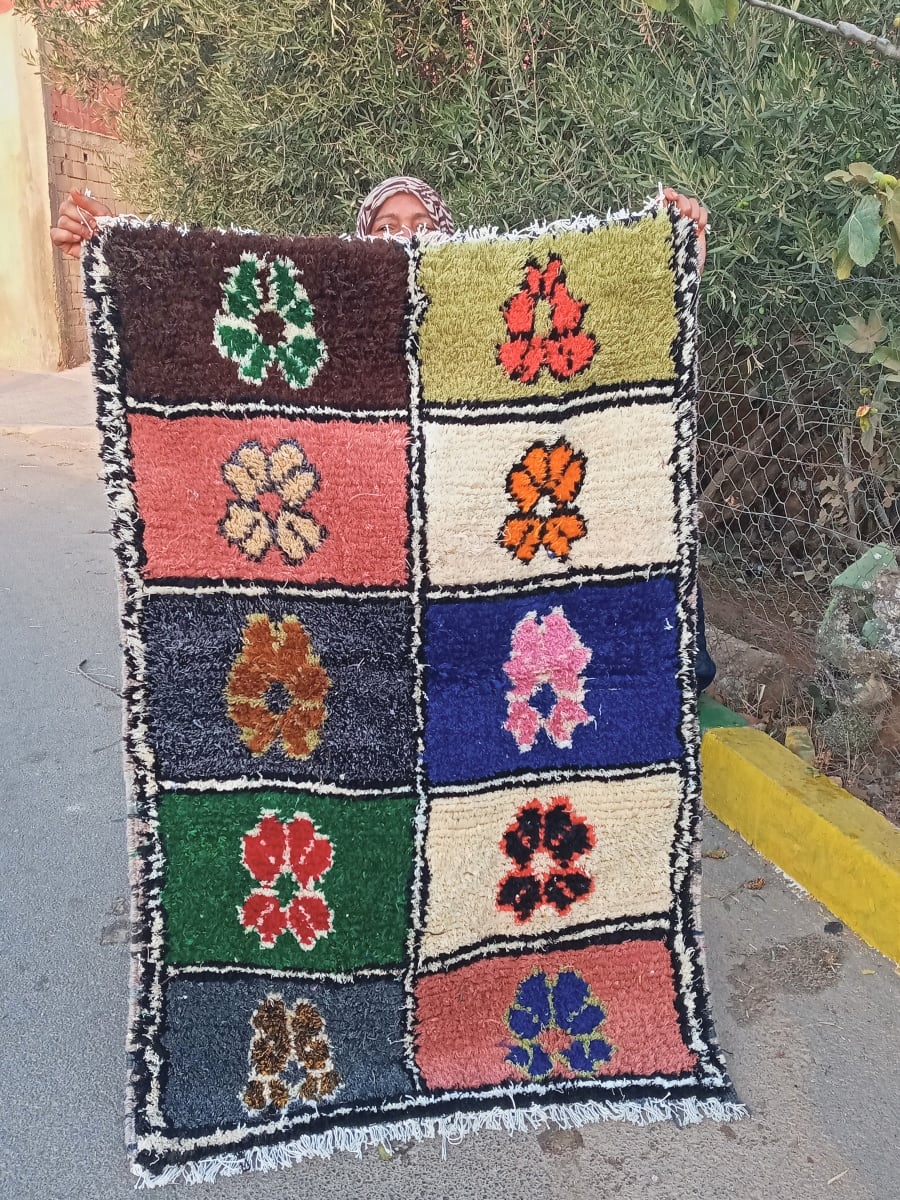  rug Boucherwitte Alkoba  Colored Morocco