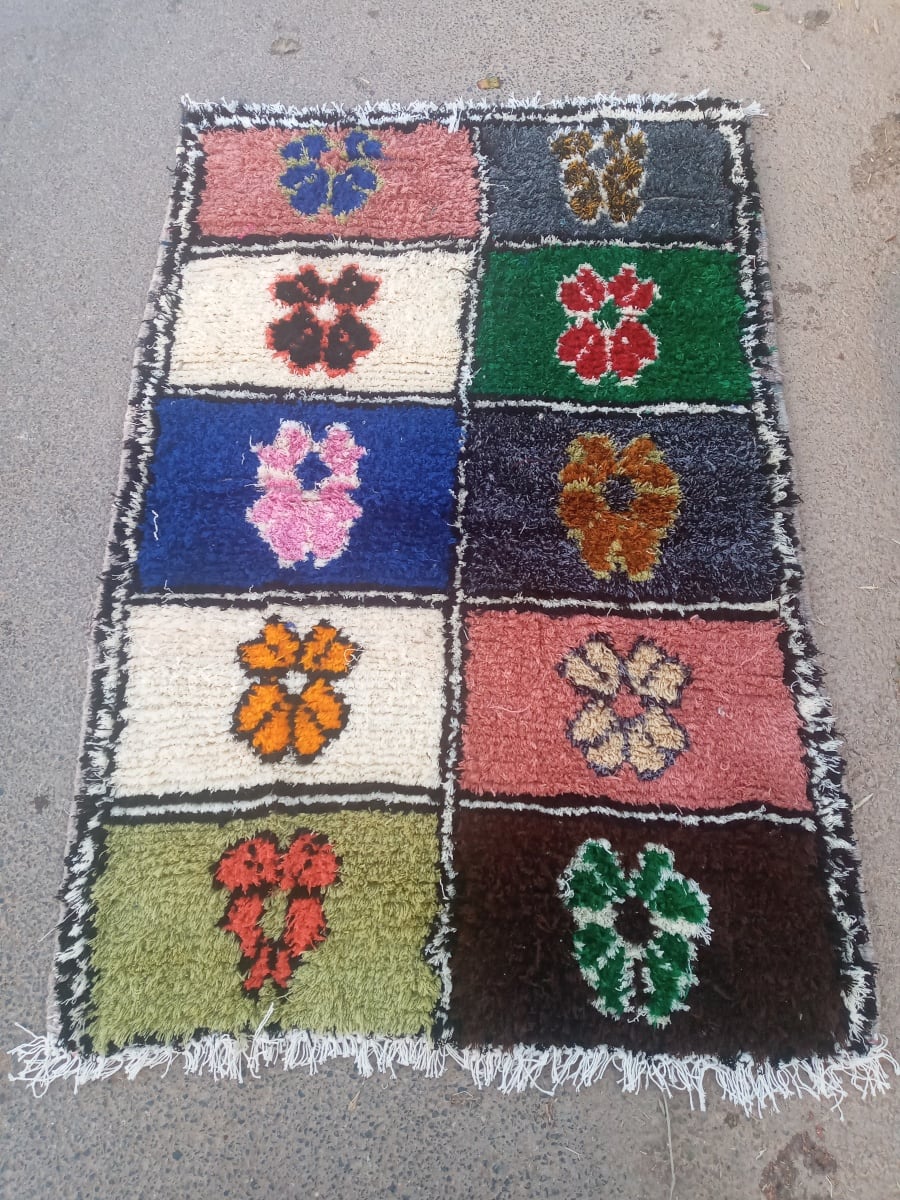  rug Boucherwitte Alkoba  Colored Morocco