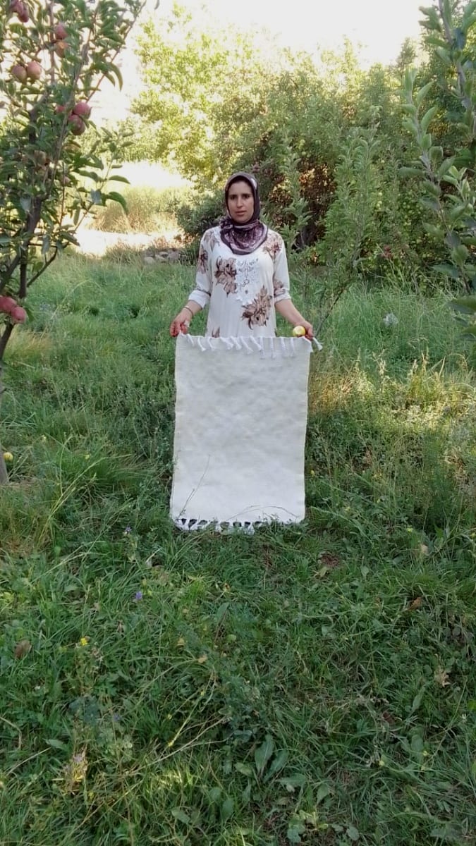  Rug  White Morocco