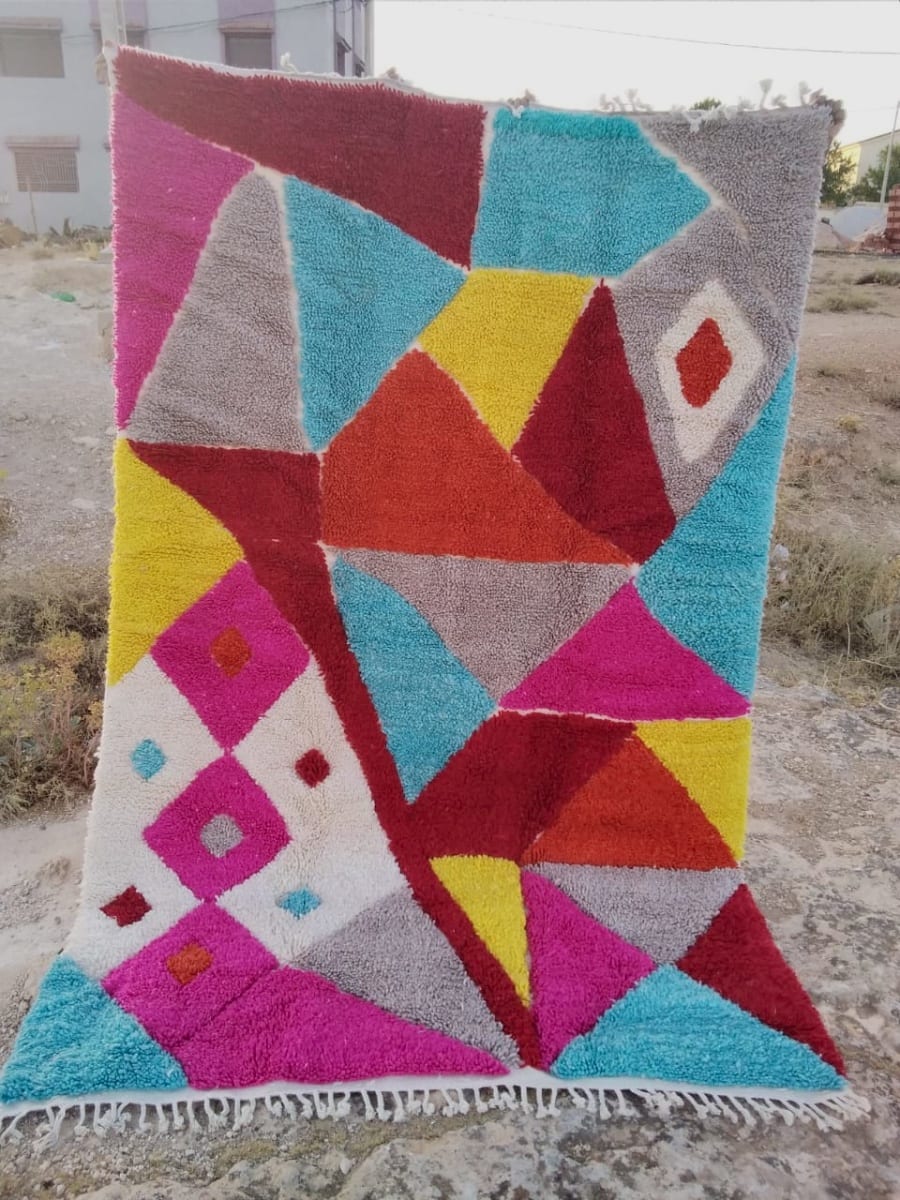 Marmoucha Rug  Colored Morocco