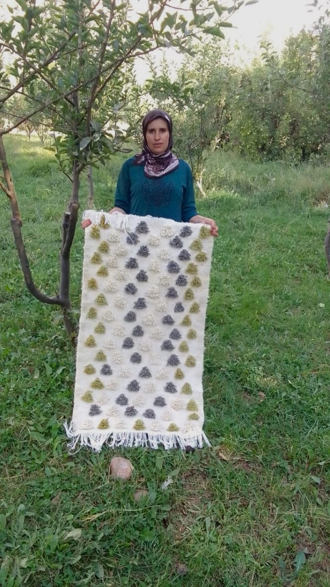  Rug  Brown, Grey Morocco