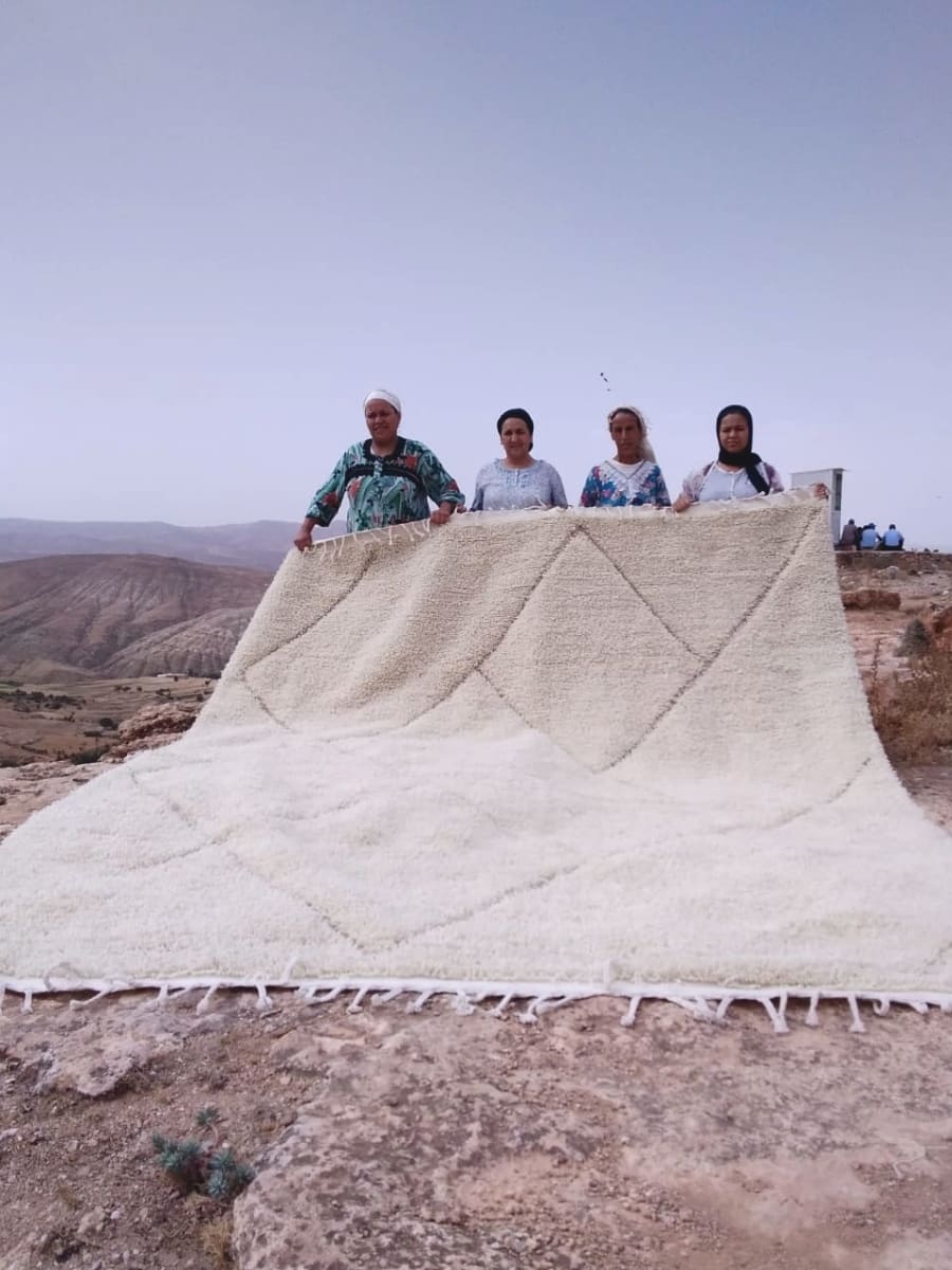 Beni Ourain  Brown, White Morocco
