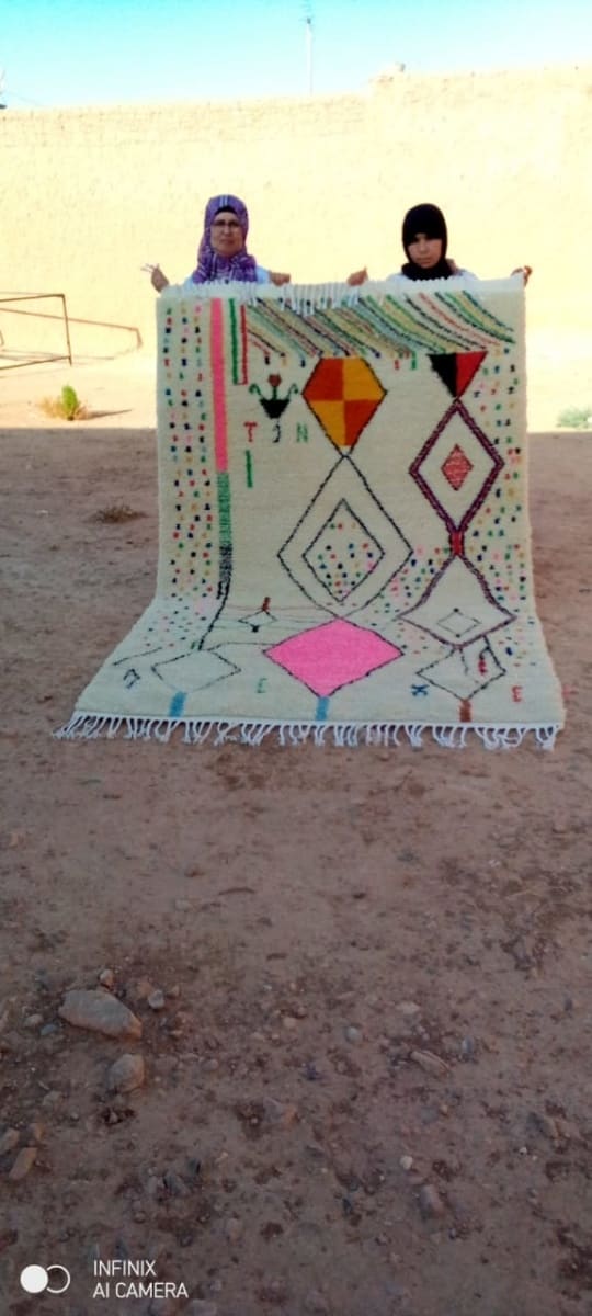  Rug   Colored Morocco