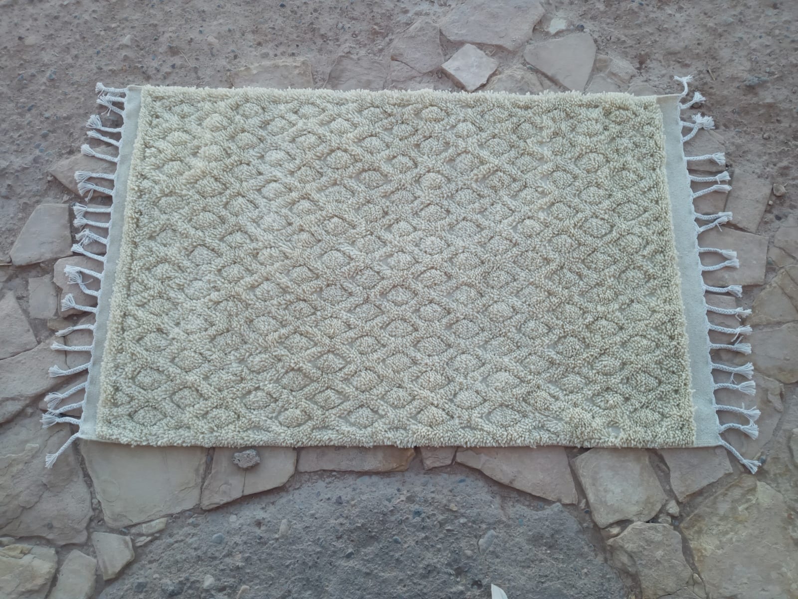  Hanbel Natural Wool White Morocco