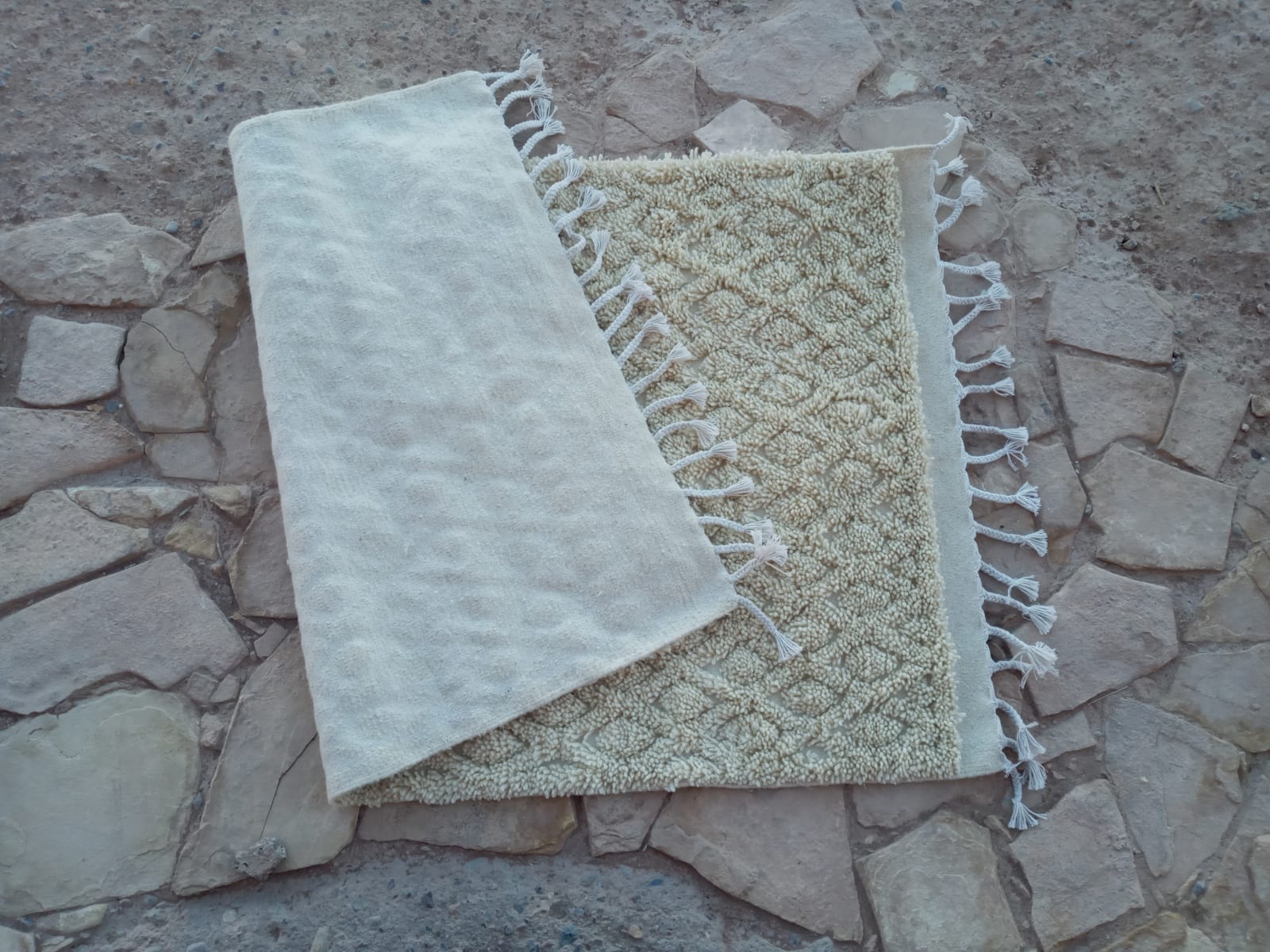  Hanbel Natural Wool White Morocco