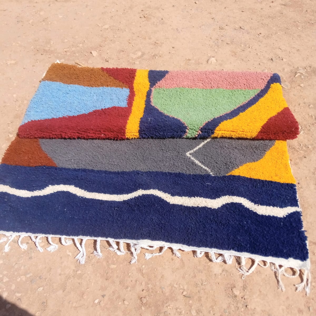  Rug   Colored Morocco