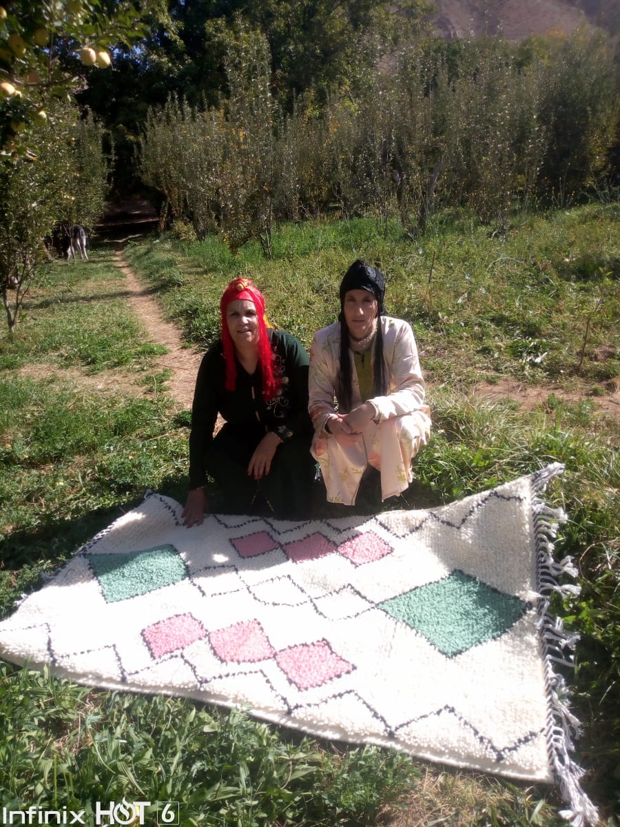  Beni Ourain  Colored Morocco