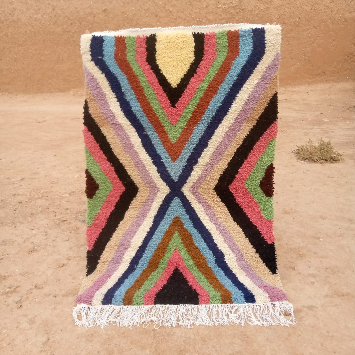  Rug   Colored Morocco