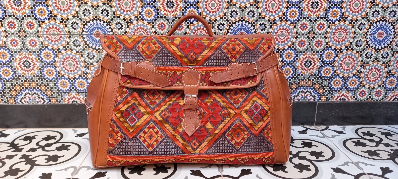  bag  Colored Morocco