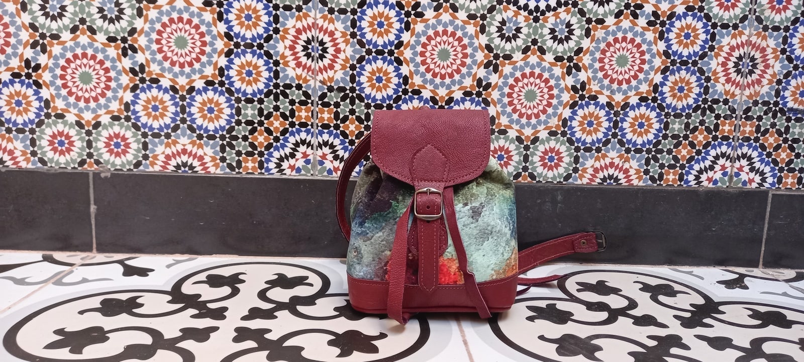   small bag leather Colored Morocco