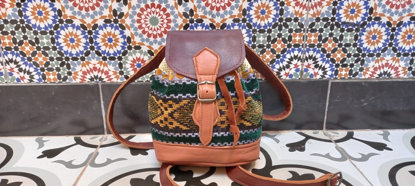   small bag leather Colored Morocco