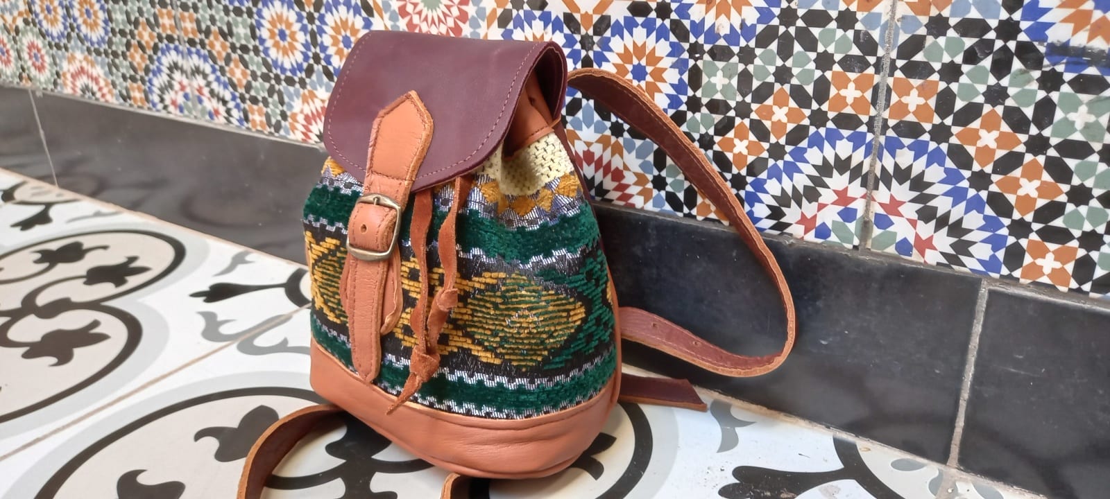   small bag leather Colored Morocco