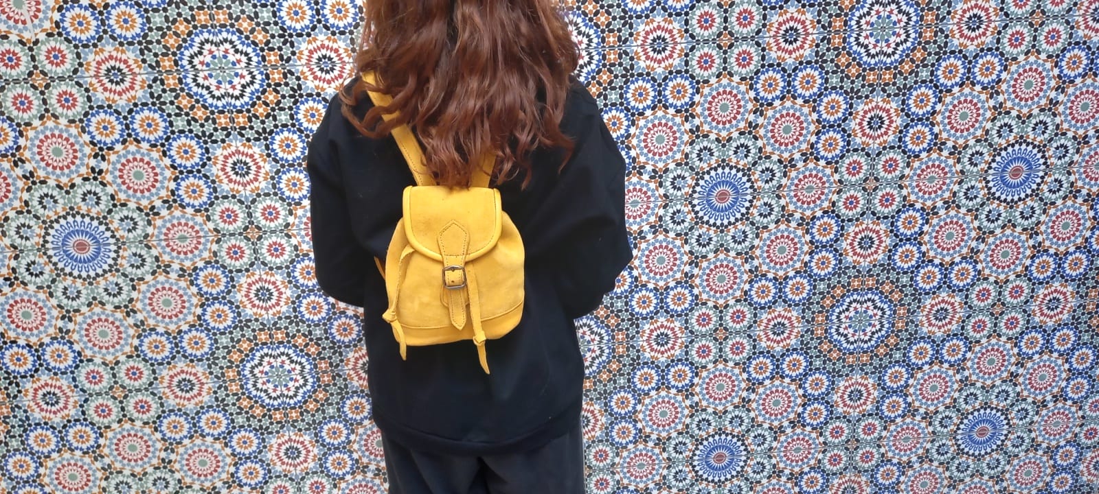   small bag leather Yellow Morocco