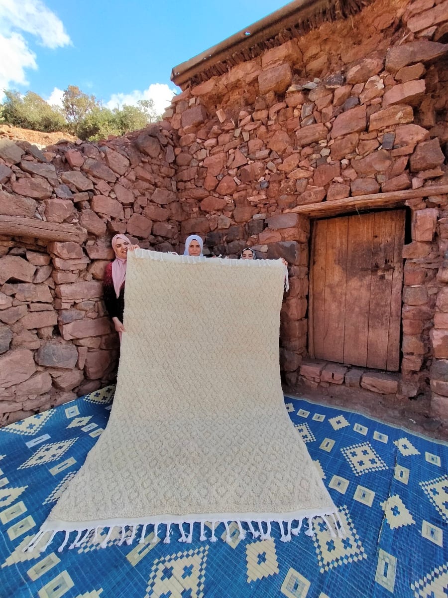 Pile Knot rug