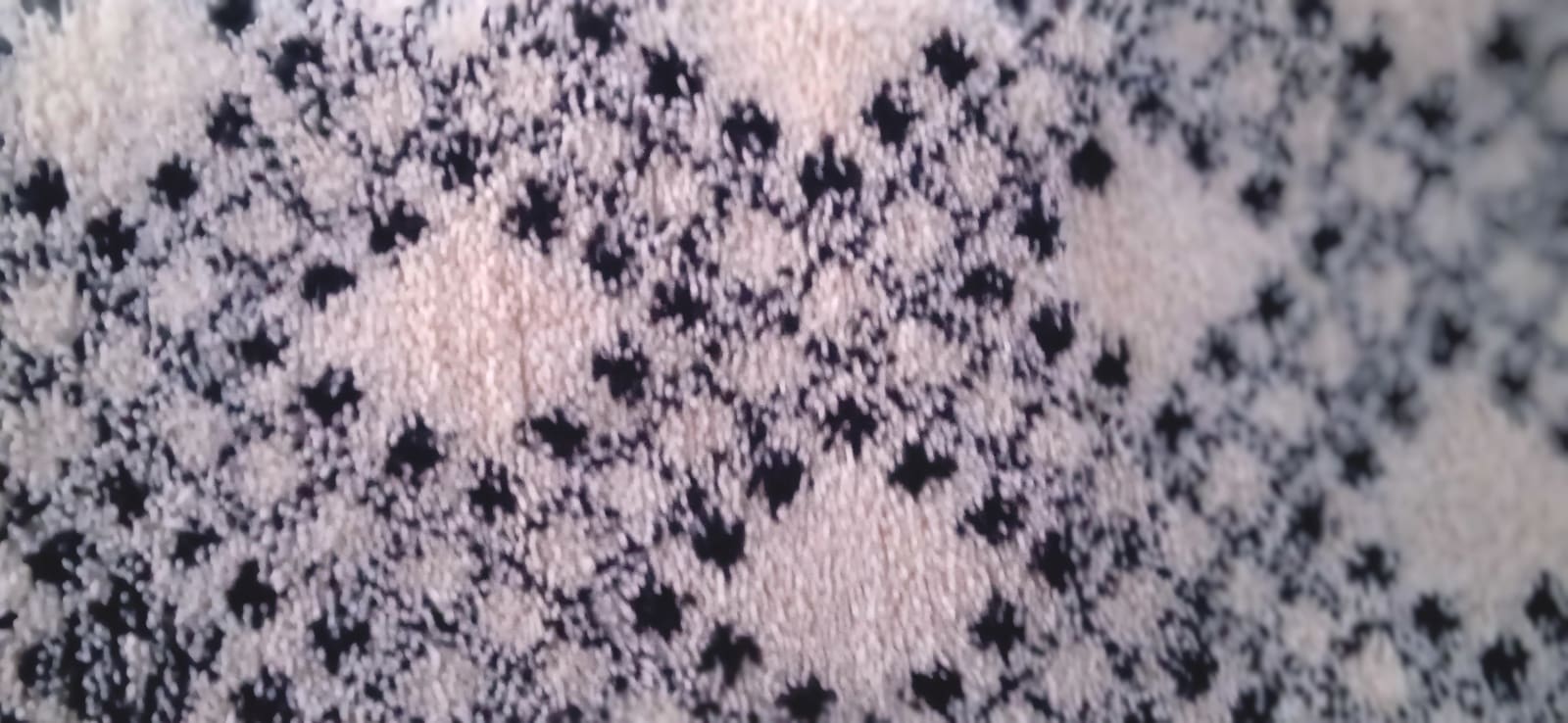  Pileknot Rug  Black, White Morocco