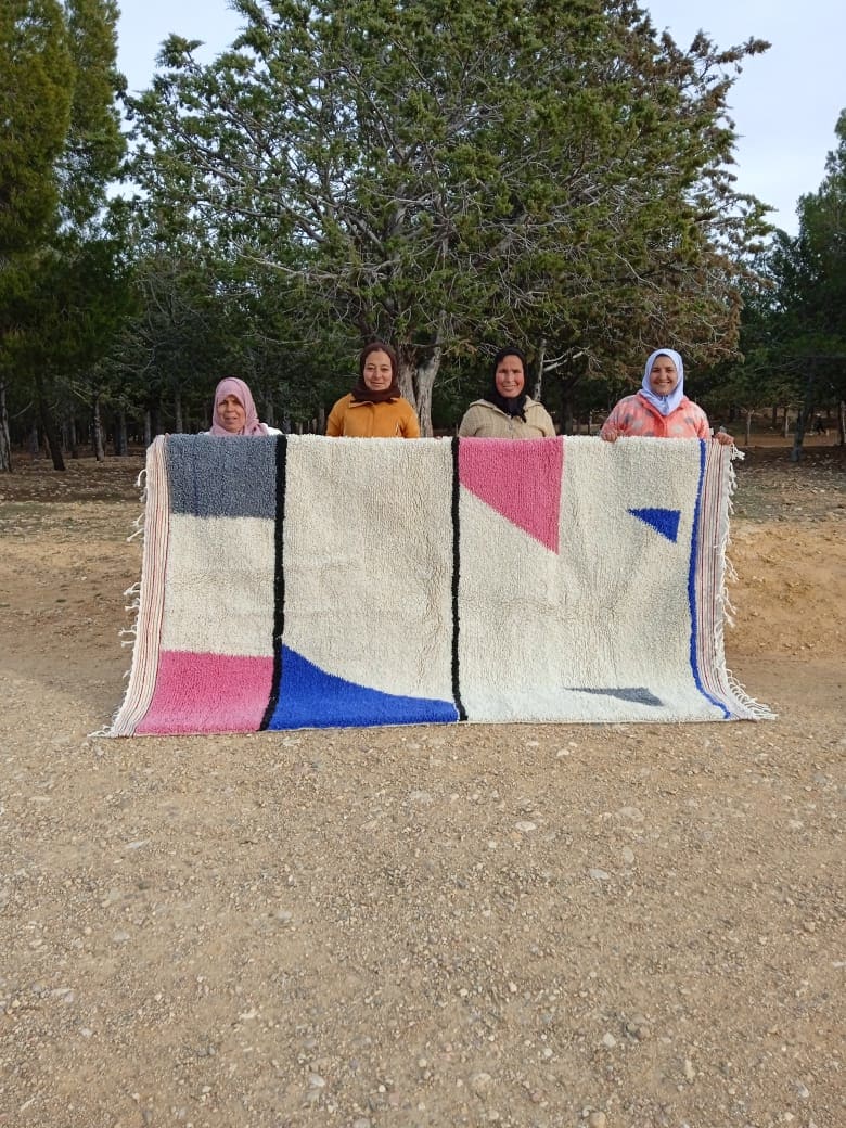  Beni Ourain  Colored Morocco